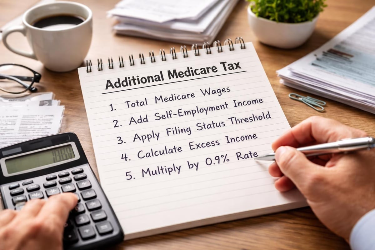 Form 8959 calculation workflow