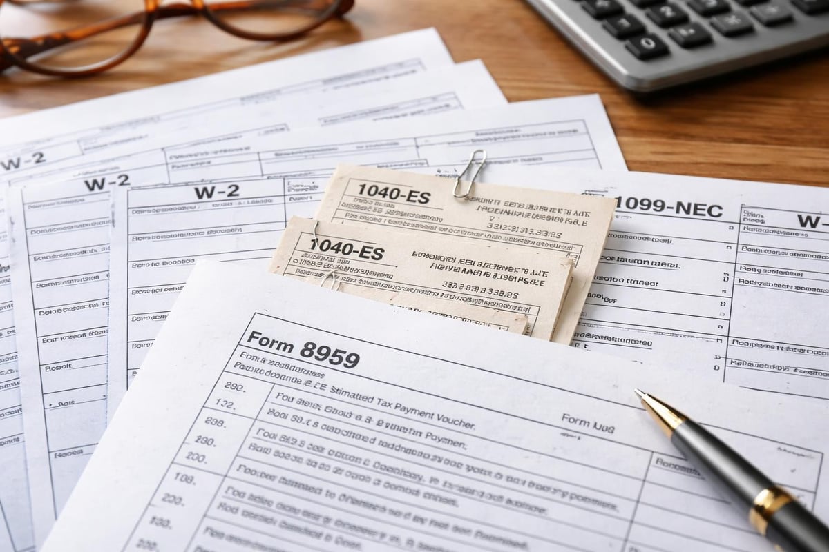 Tax withholding documentation checklist