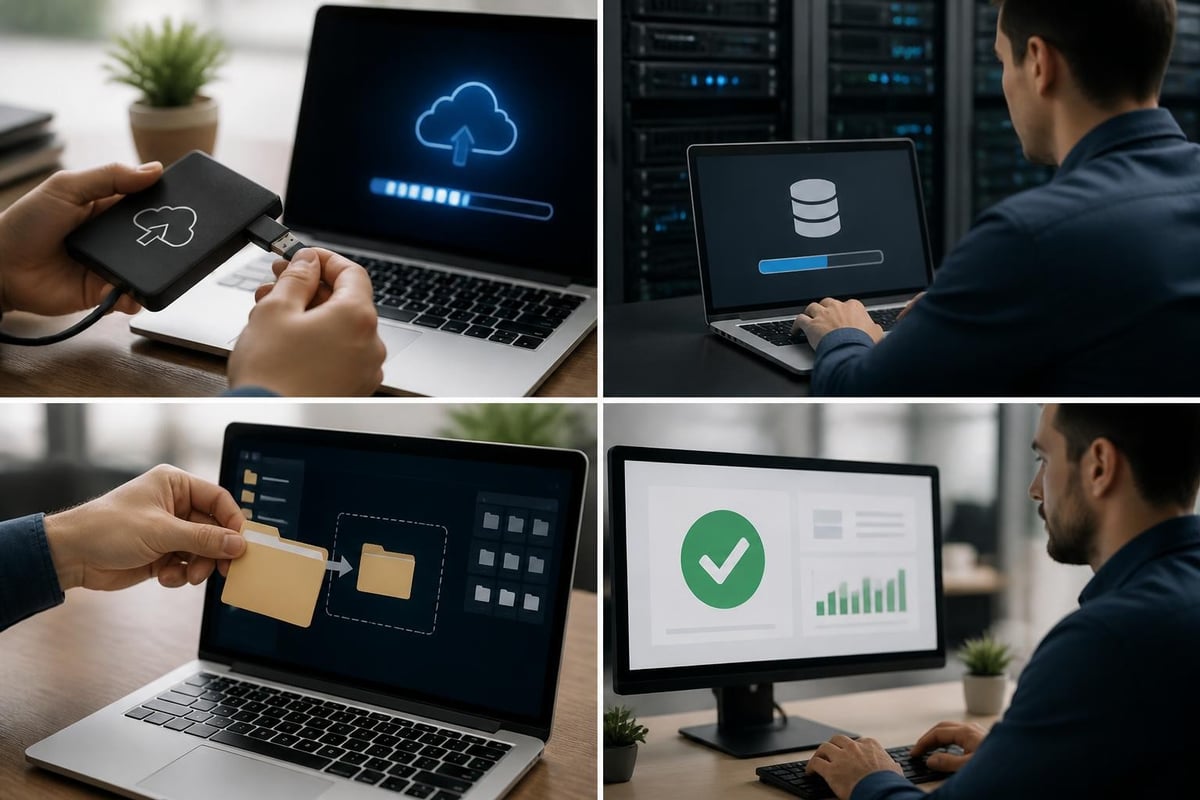 WordPress backup restoration process