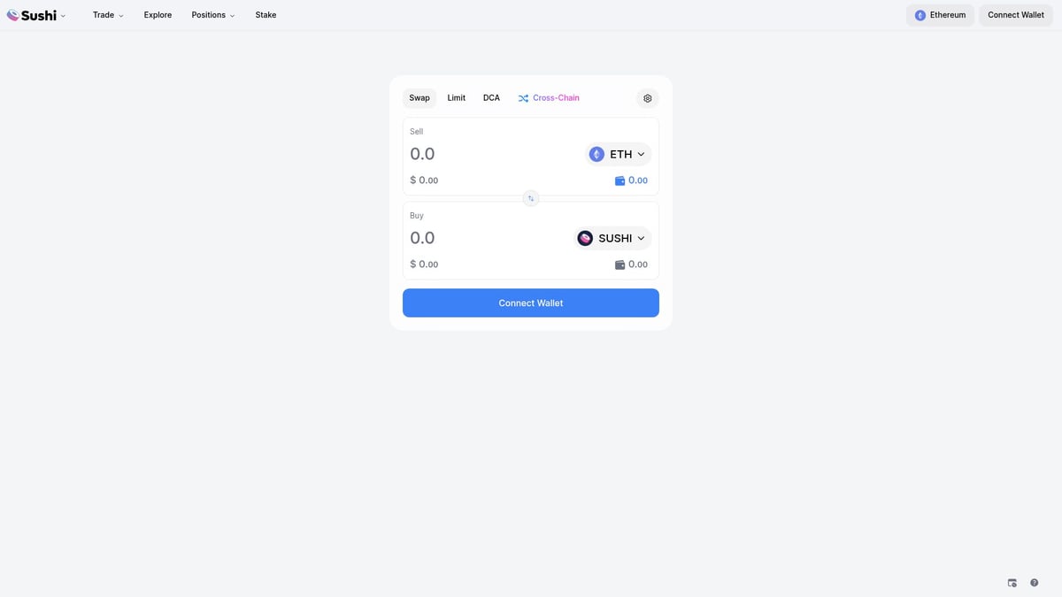 Top 7 Exchange Dex Platforms Voor Crypto Handel (2025) - Sushi