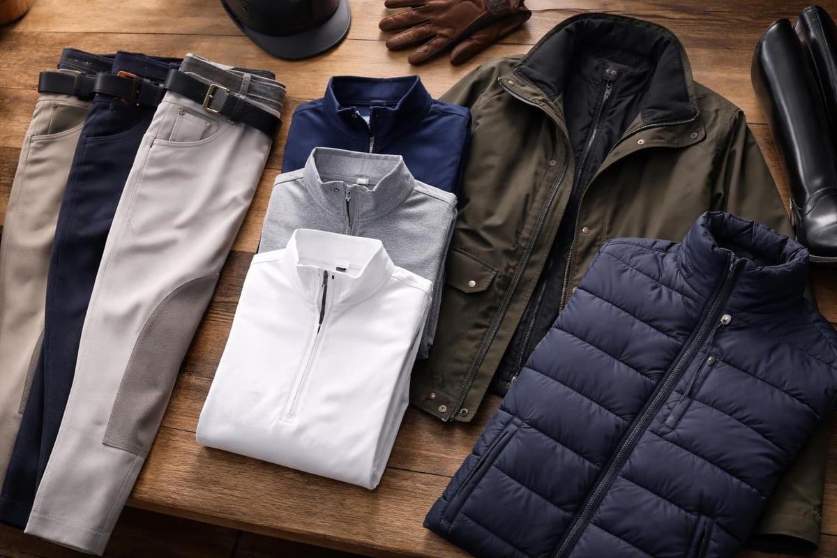 Building functional riding wardrobe