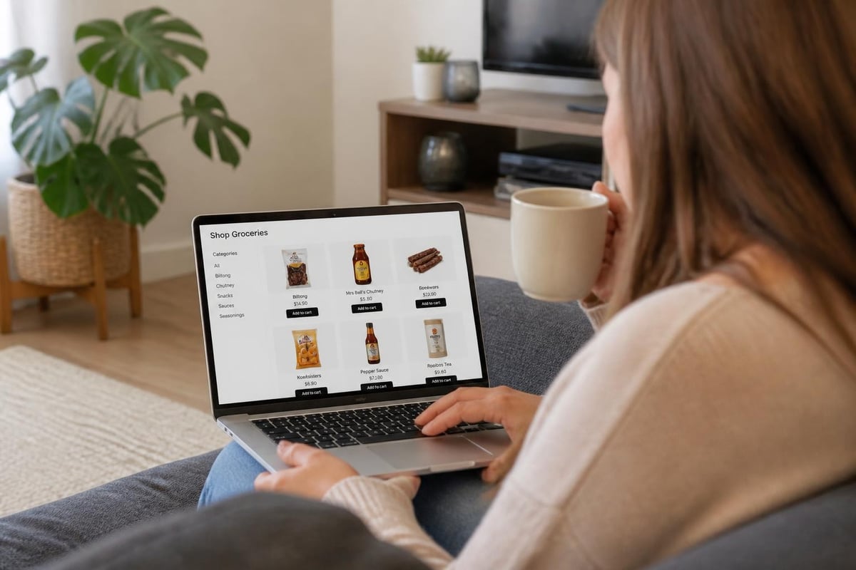 Online South African grocery shopping
