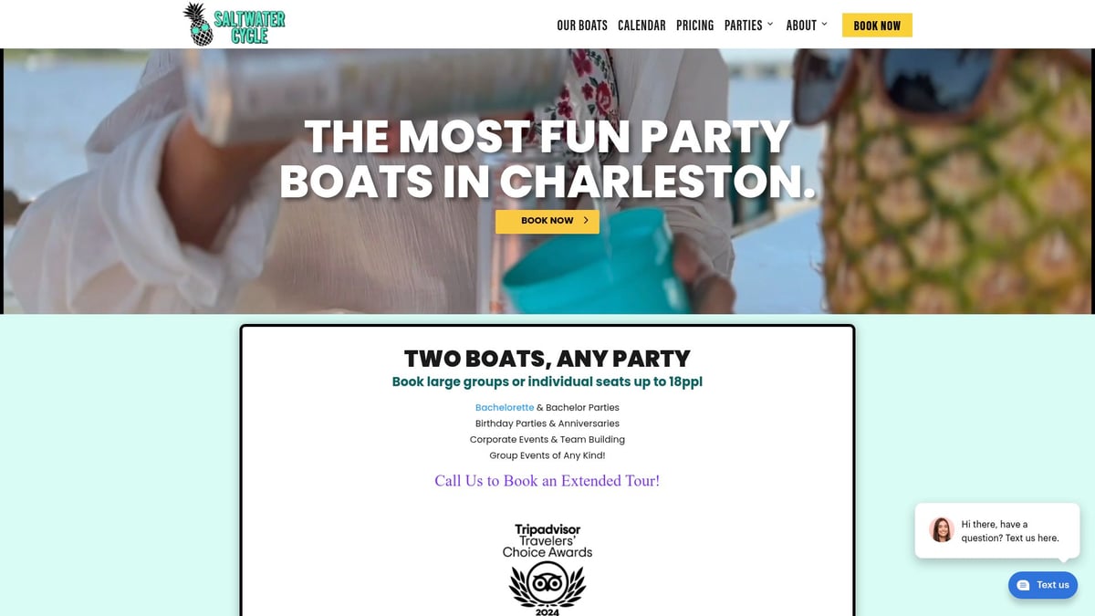 7 Amazing Sunset Boat Tour Charleston SC Experiences for 2026 - Saltwater Cycle – Sunset Party Boat Experience