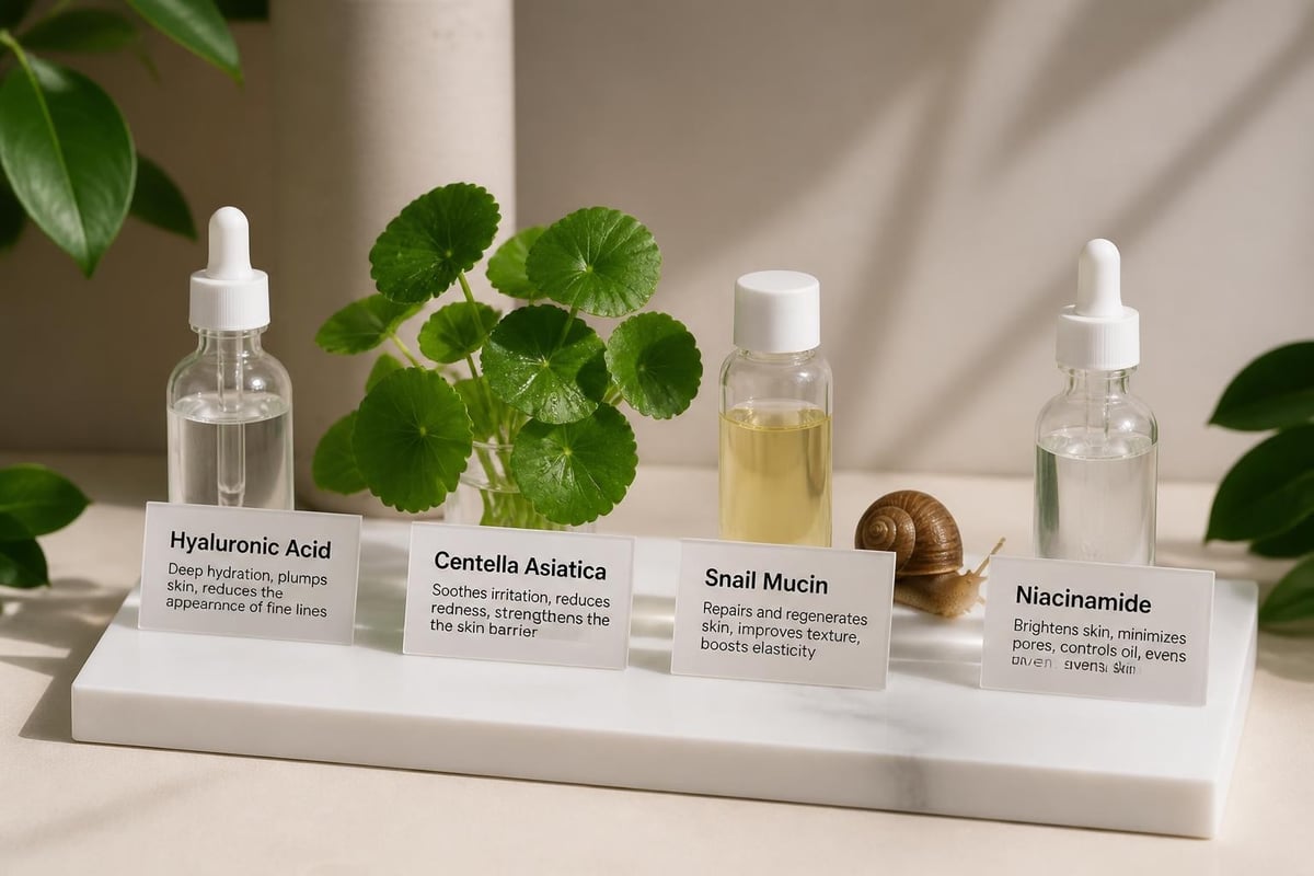 Korean skincare ingredients