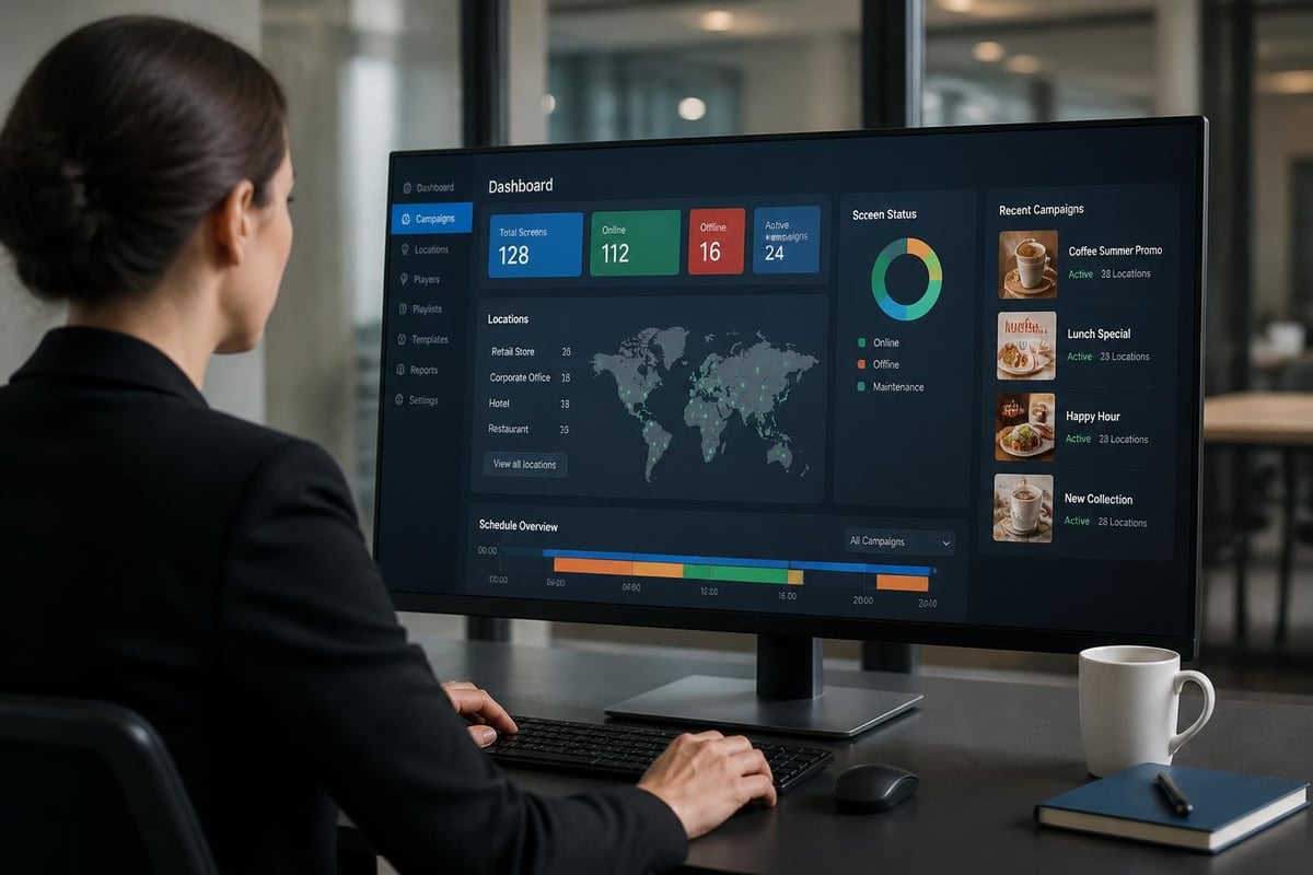 Digital signage content management