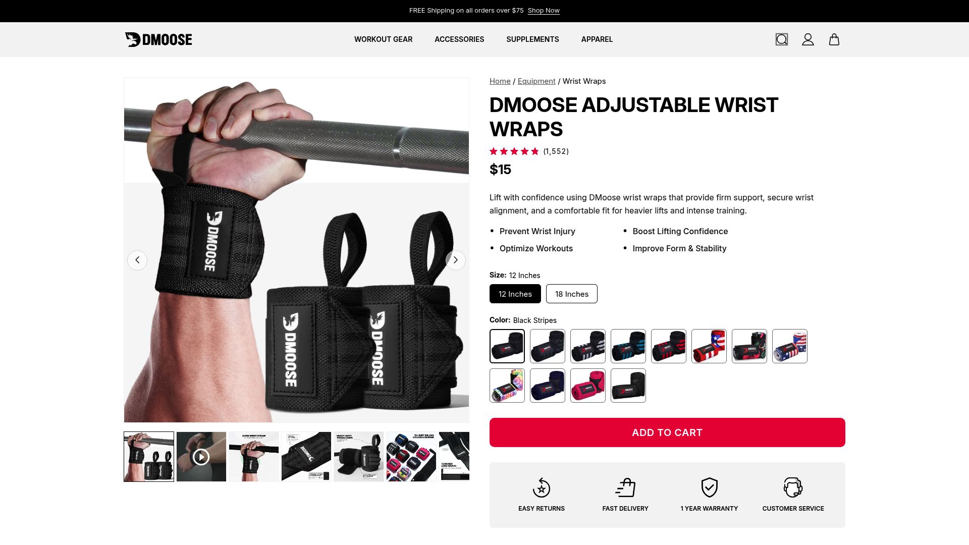 9 Essential Wrist Support for Weights Options in 2025 - DMoose Wrist Wraps