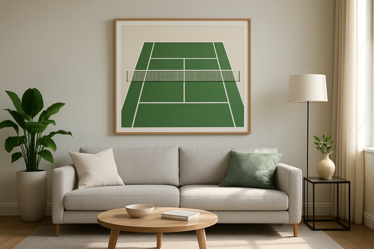 How to Choose the Perfect Tennis Art Print for Your Space