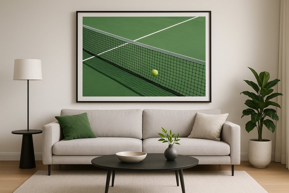 Why Tennis Art Prints Are Trending in 2025