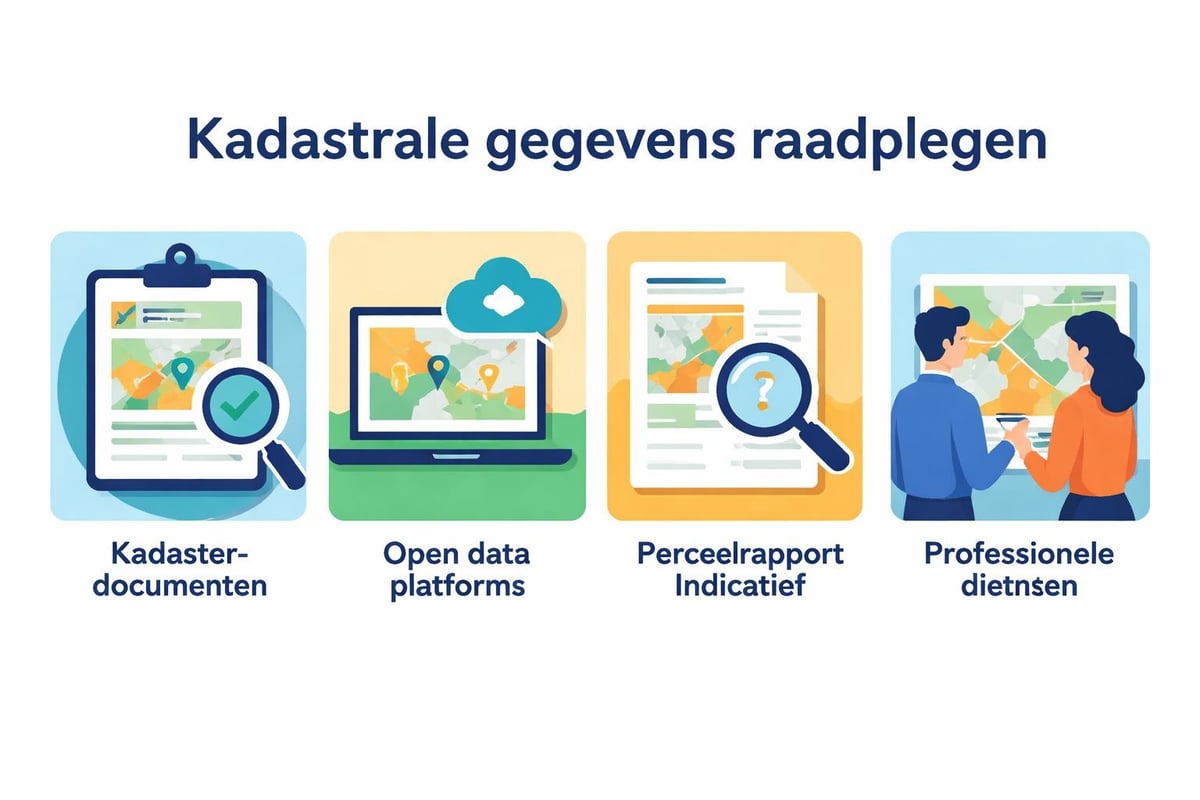 Kadastrale informatiebronnen vergelijking