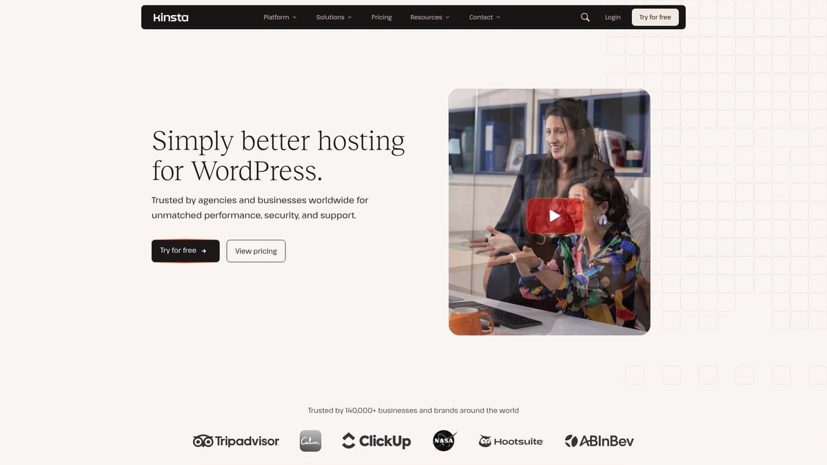 Top 7 Hosting for Web Developers in 2025 - Kinsta – Premium Managed WordPress Hosting