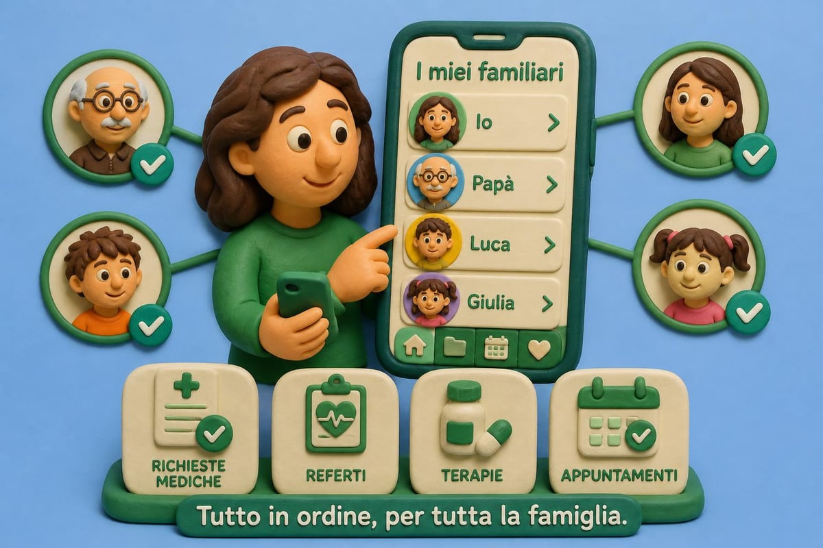 Gestione salute famiglia app