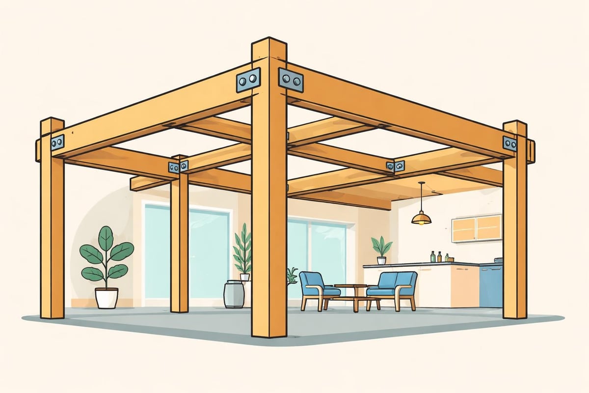 Post and beam structural system