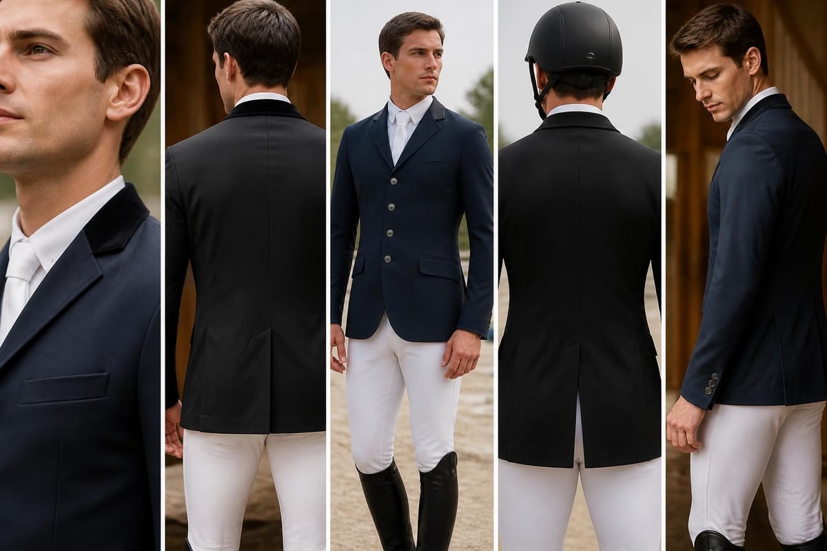 Show jacket features and construction