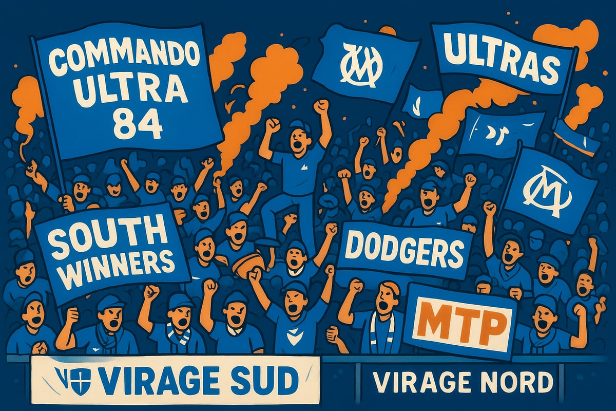 Les Groupes Ultras Marseillais : Identités et Rivalités