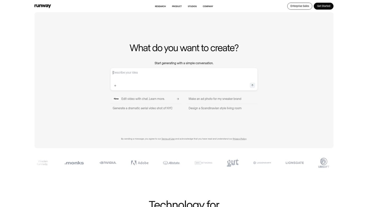 9 Essential AI Tool for Video Making Picks for 2025 - Runway