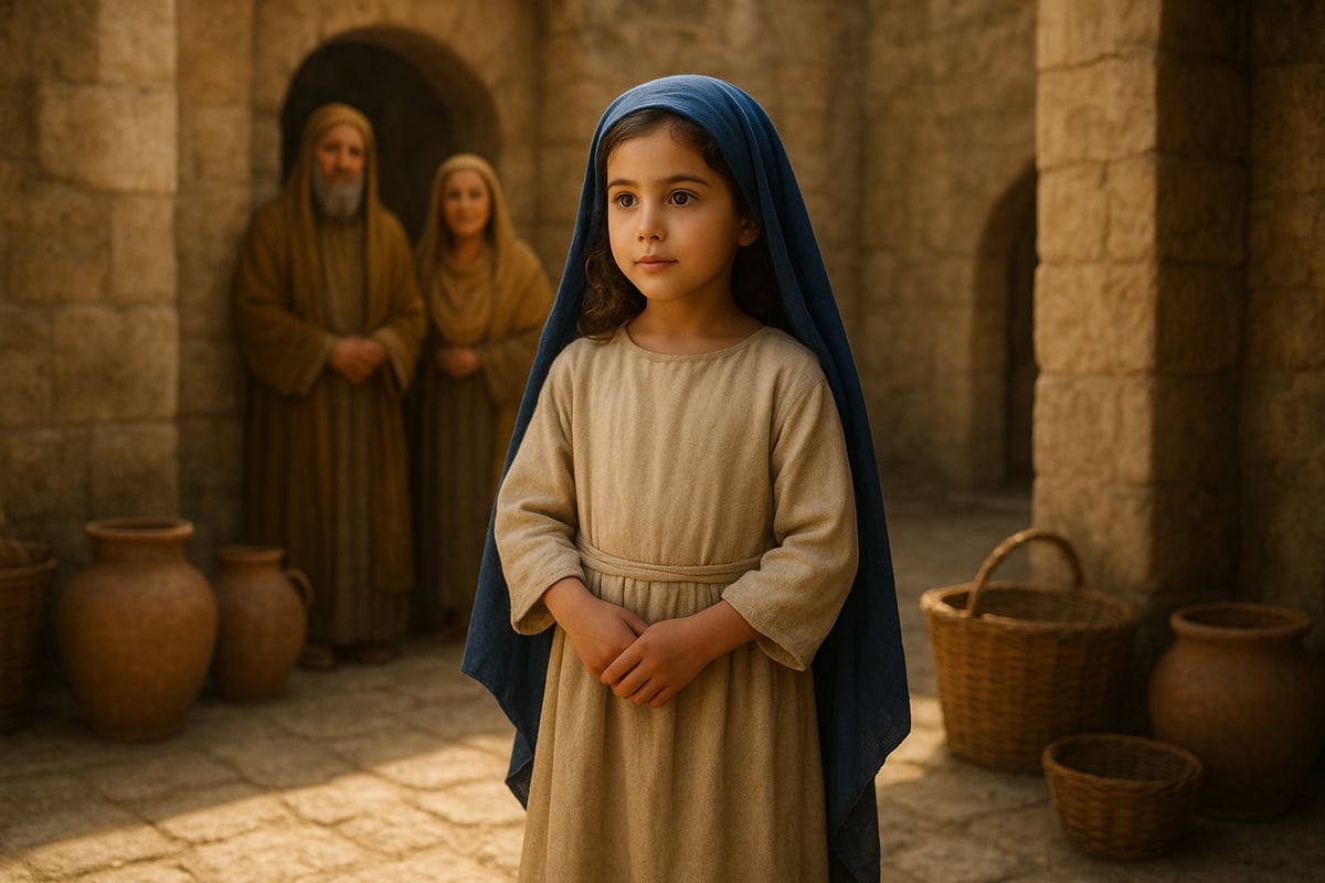 The Early Life of the Blessed Virgin Mary