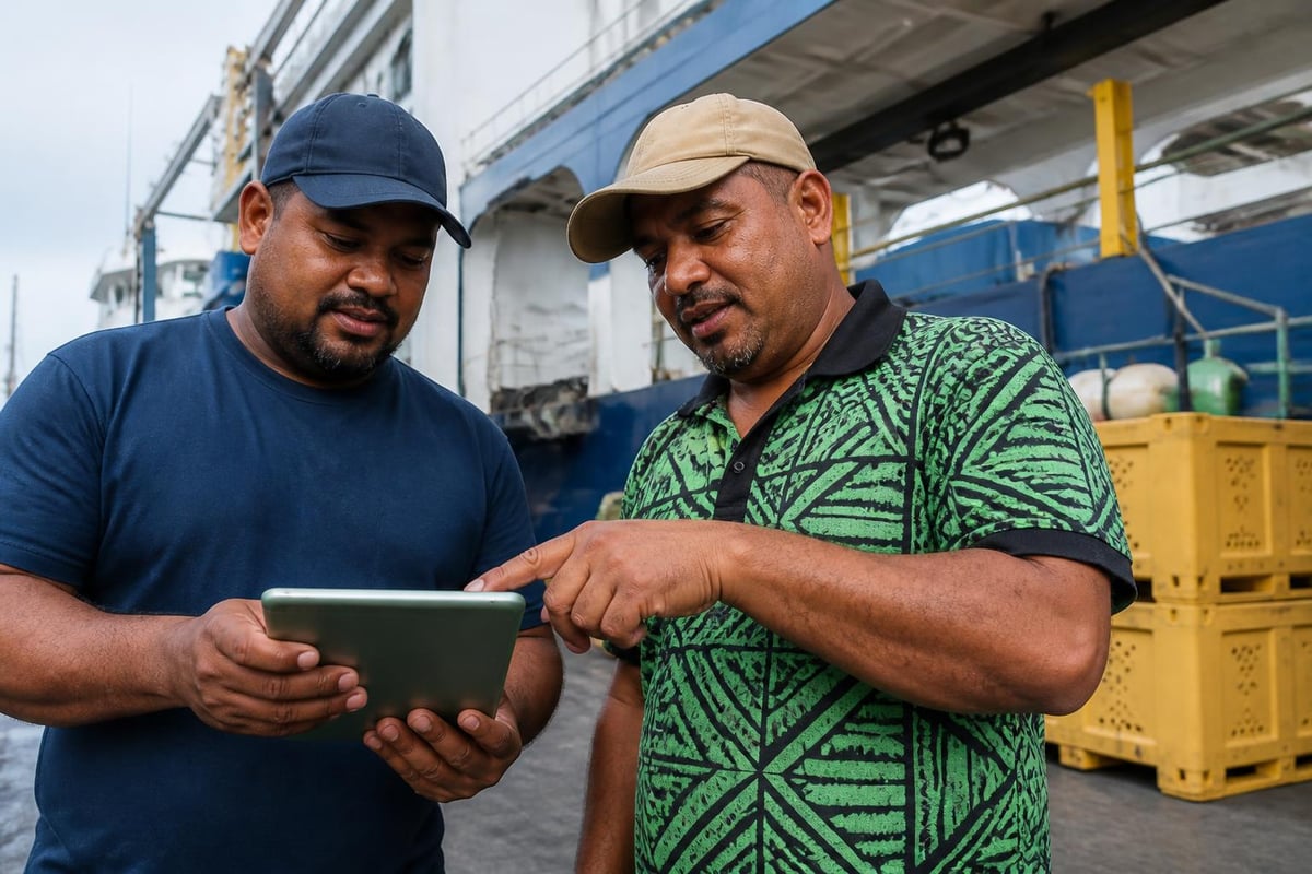 Online fishing accessories supply chain