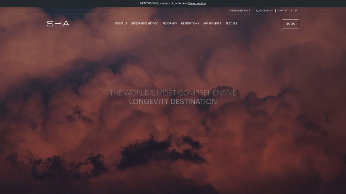 9 Amazing All Inclusive Wellness Weekend Escapes for 2026 - SHA Wellness Clinic – Alicante, Spain