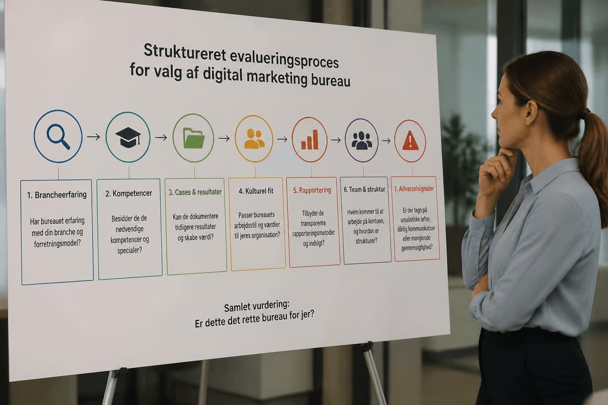 Tjekliste til valg af digital marketing bureau