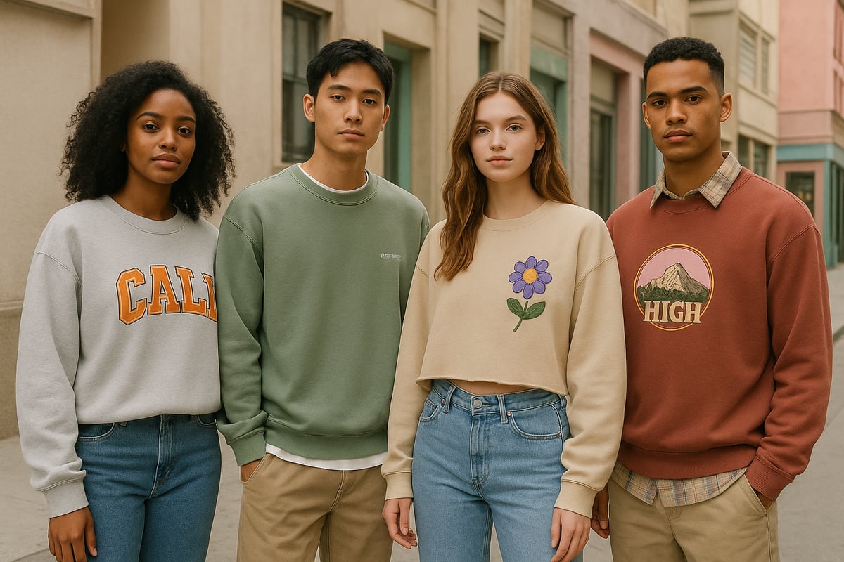 2025 Sweat Shirt T Shirt Trends: Fits, Fabrics & Finishes