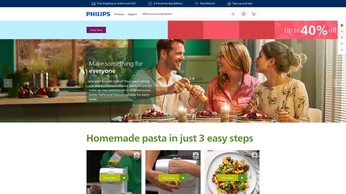 9 Amazing Cool Foodie Gifts to Impress in 2026 - Philips Pasta and Noodle Maker Plus