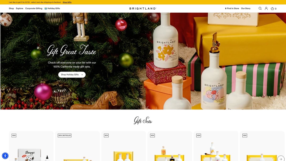 9 Amazing Cool Foodie Gifts to Impress in 2026 - Brightland Olive Oil Duo