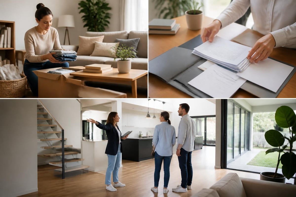 Préparation d'une visite immobilière