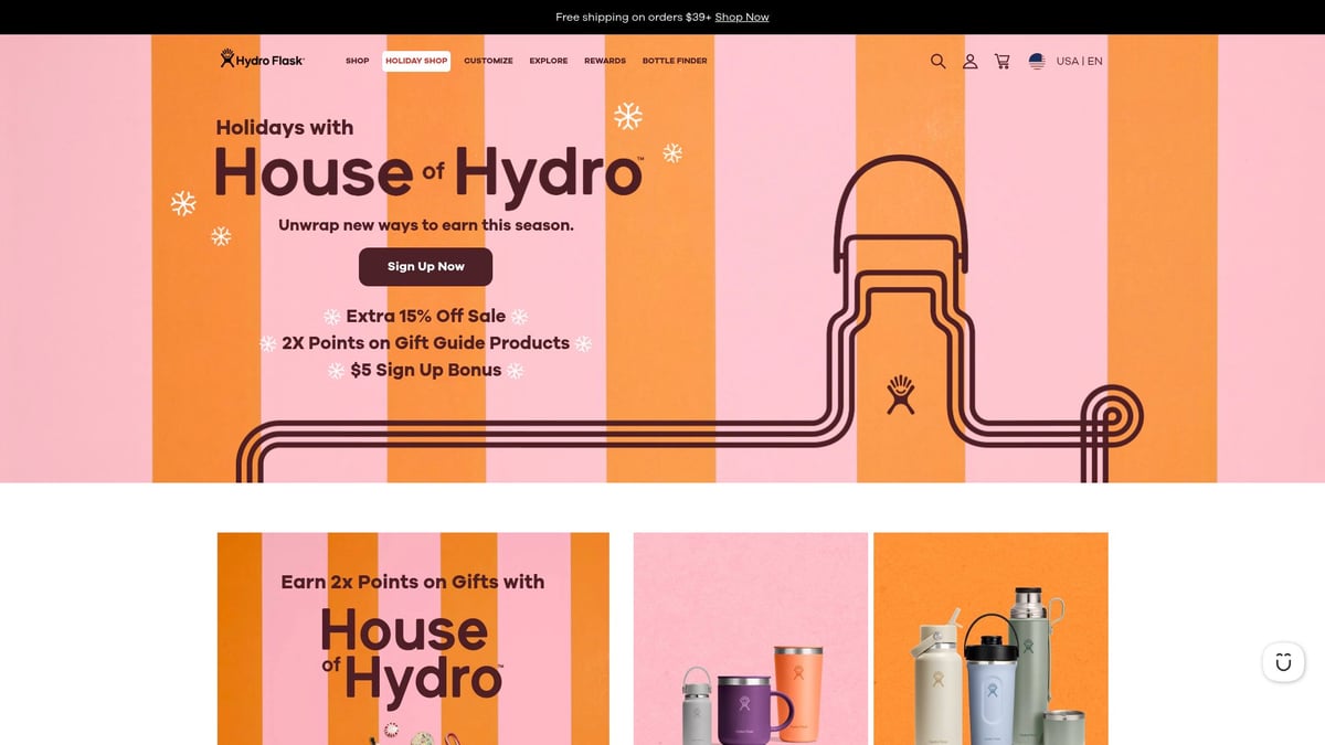 9 Amazing Best Gift For Gym Ideas To Inspire Fitness Lovers 2025 - Hydro Flask Wide Mouth Water Bottle