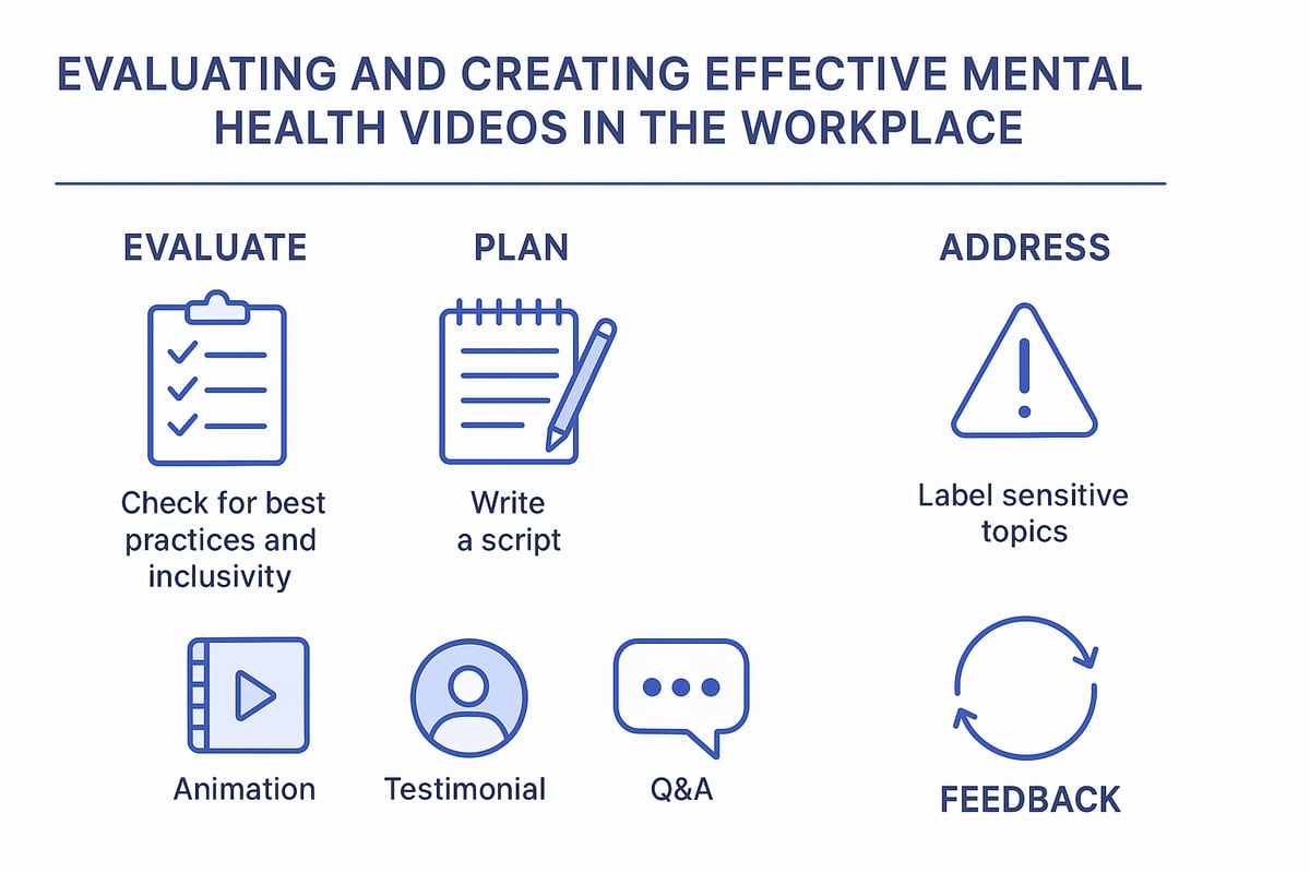 Choosing and Creating Effective Mental Health Videos