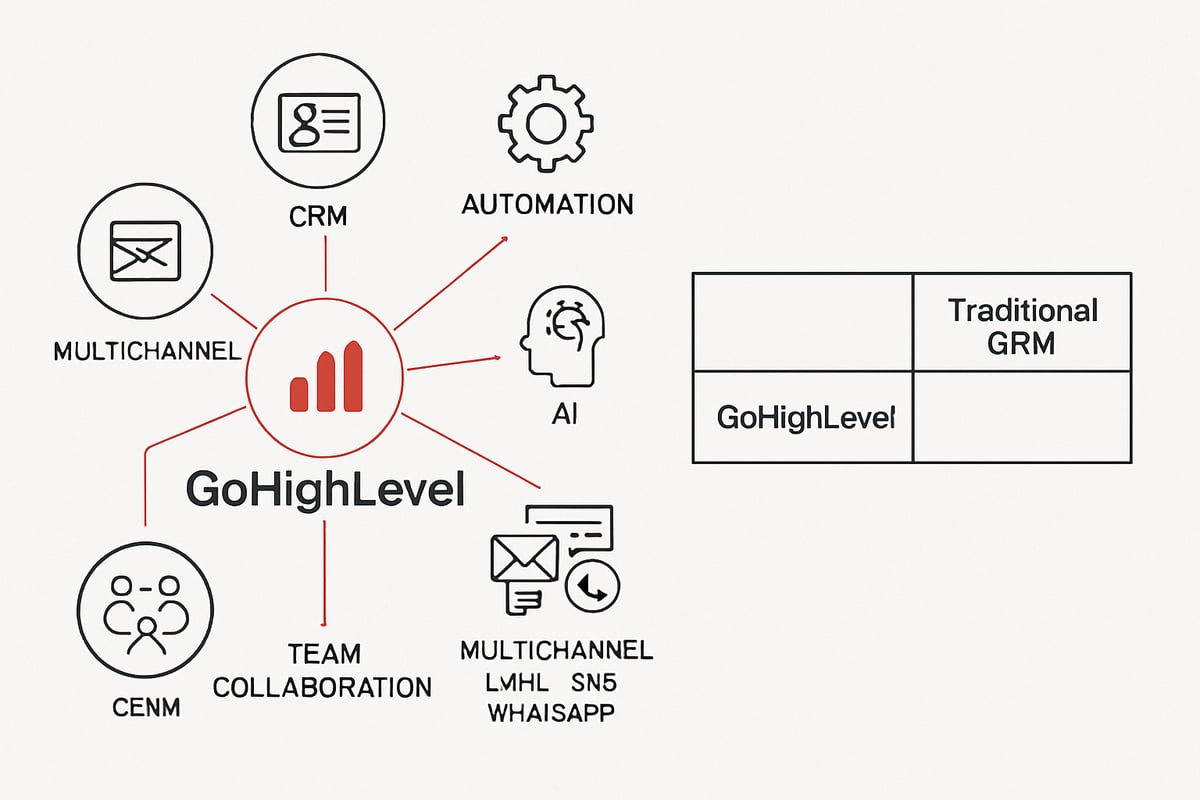 Guida Completa a gohighlevel per le vendite (2025) 5 Cos’è GoHighLevel e perché è fondamentale per le vendite moderne