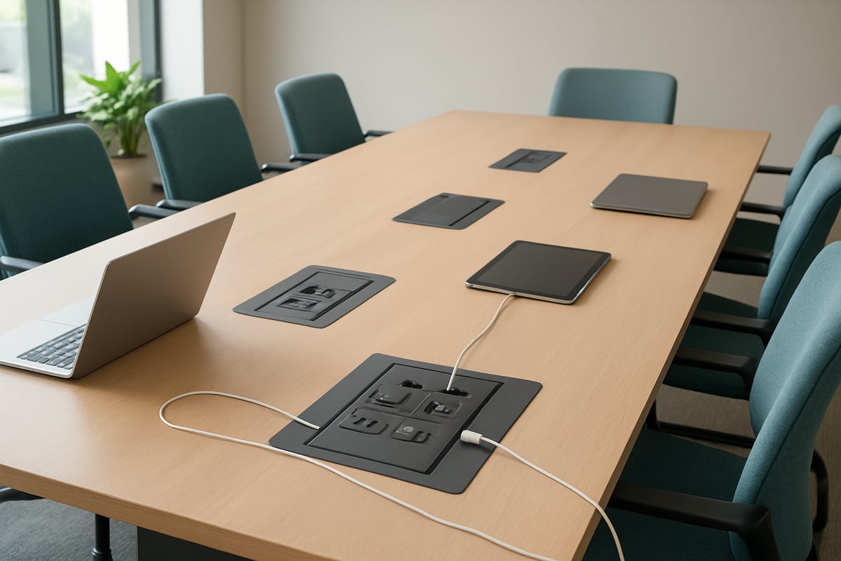 Key Features to Look for in a Conference Table With Power Outlets