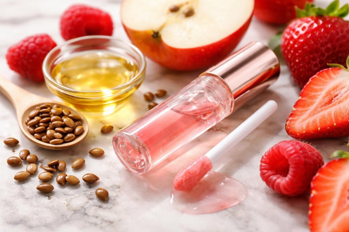 Lip care ingredient layers