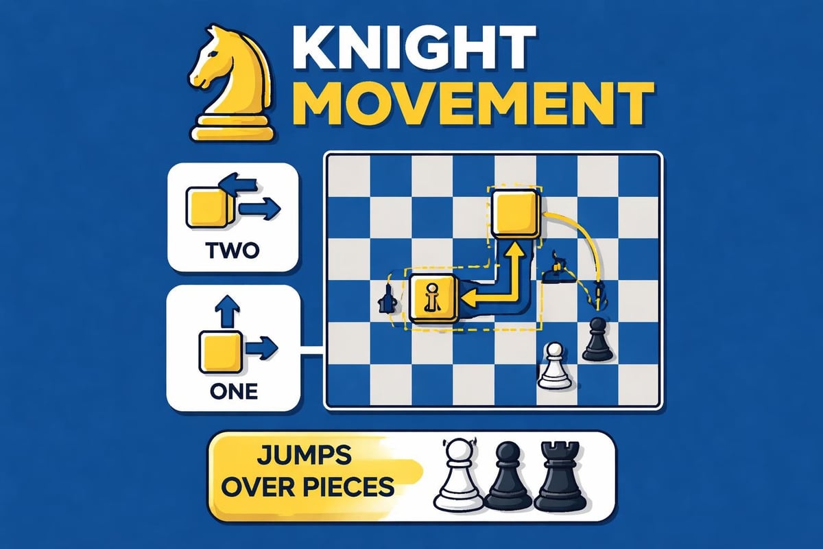Knight L-shaped movement