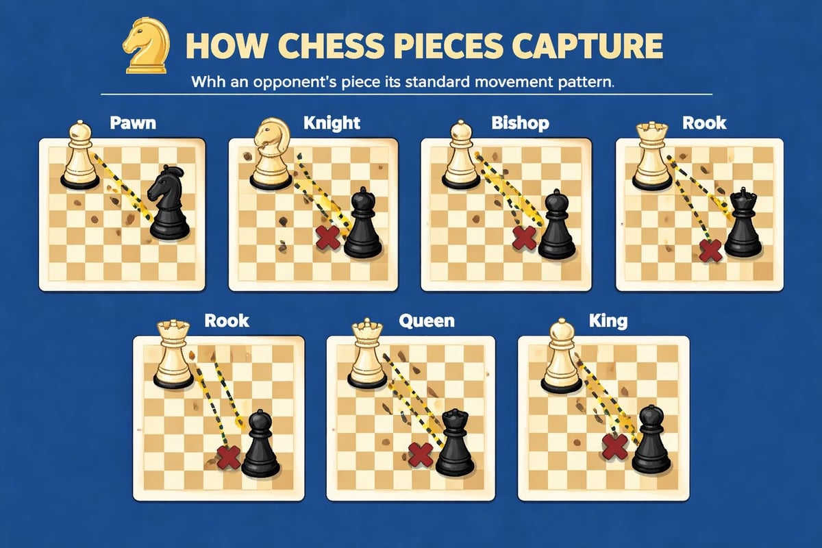 Piece capture mechanics