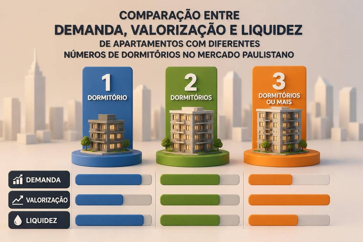 Análise de mercado apartamentos 3 dormitórios