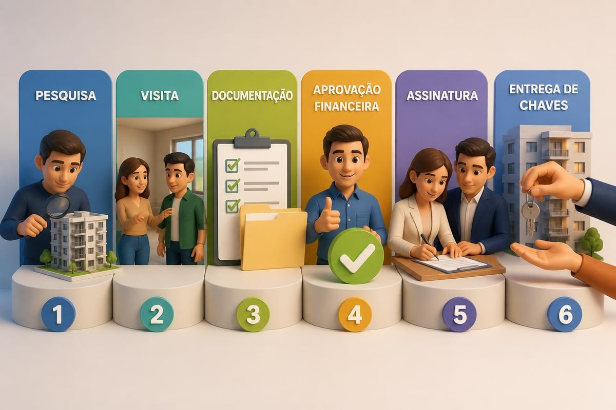 Processo de compra apartamento documentação