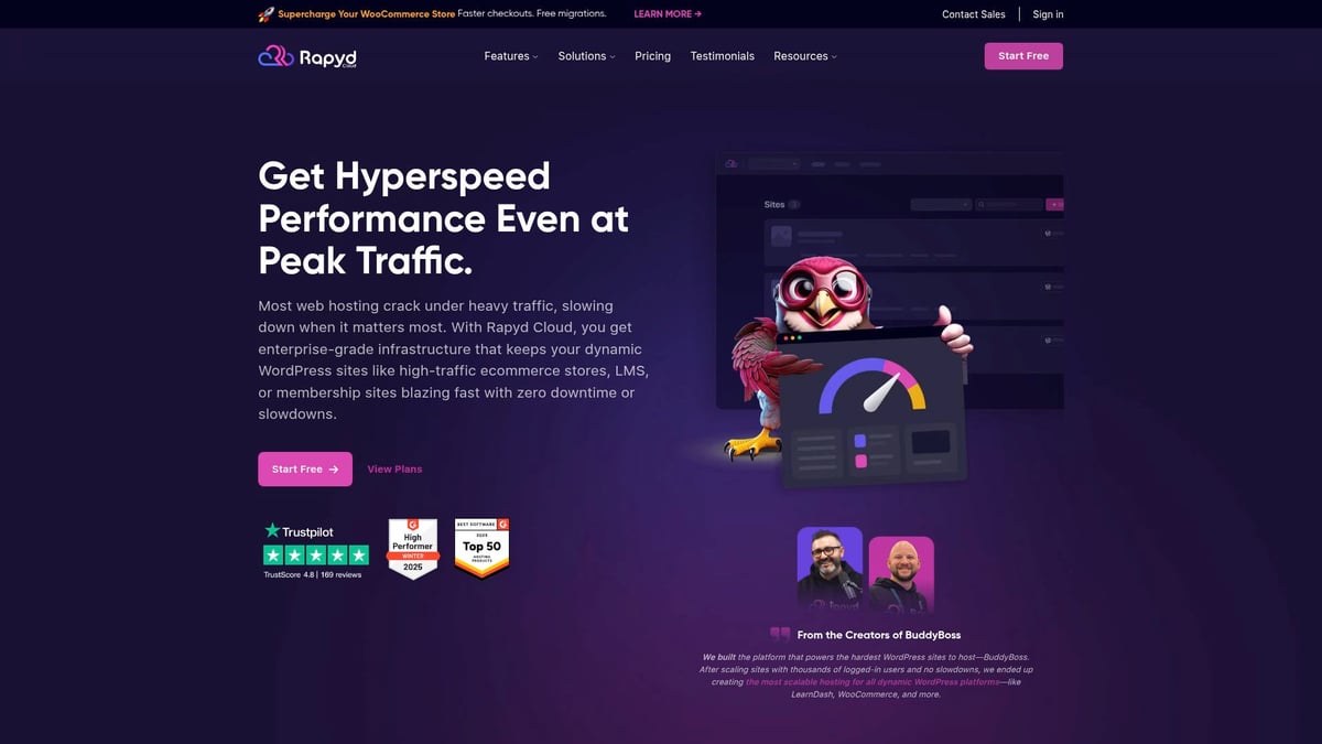 Top 6 Cloud Hosting Service Picks for 2026 - Rapyd.cloud – Global Speed and CDN Integration