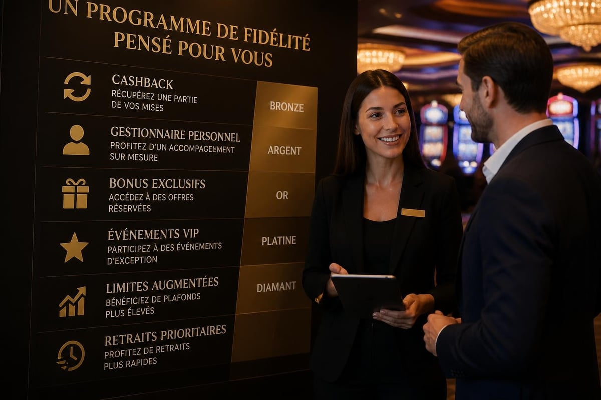 Avantages programme VIP