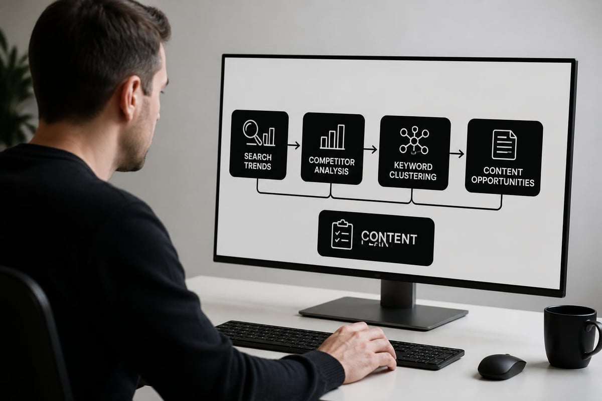 Keyword research automation workflow