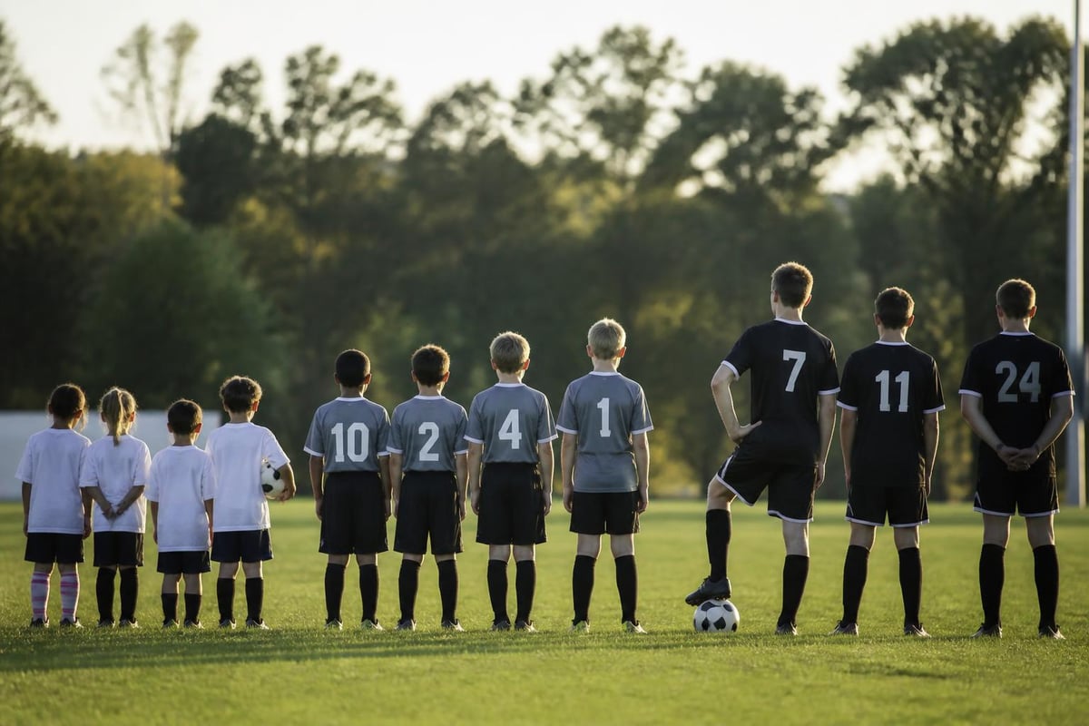 Youth soccer development structure