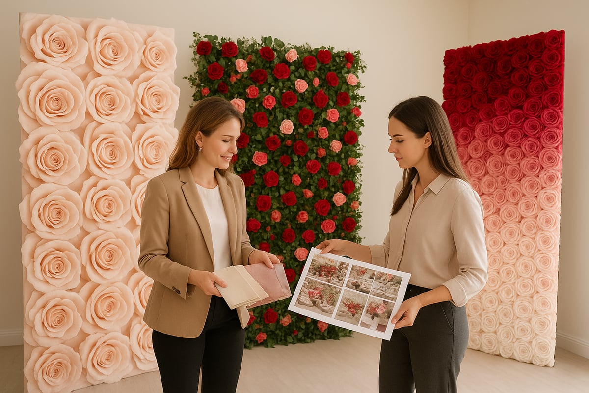 How to Choose the Perfect Rose Backdrop for Your Event