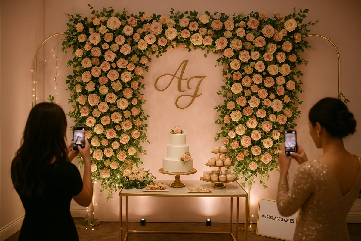 Styling Tips and Creative Add-Ons for Rose Backdrops