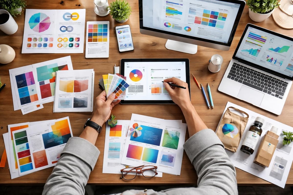Grafisk designers arbejdsområder