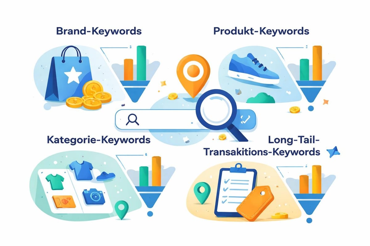 E-Commerce Keyword-Kategorien