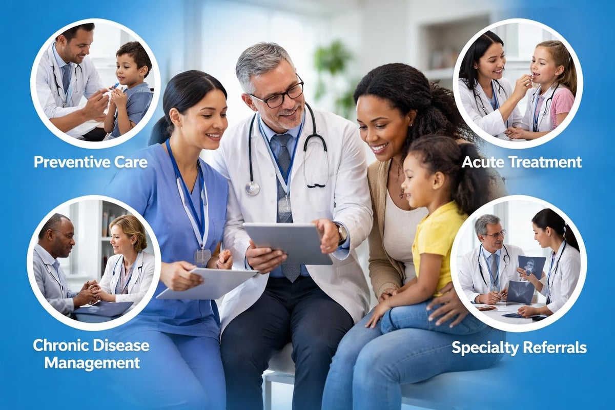 Family clinic service integration