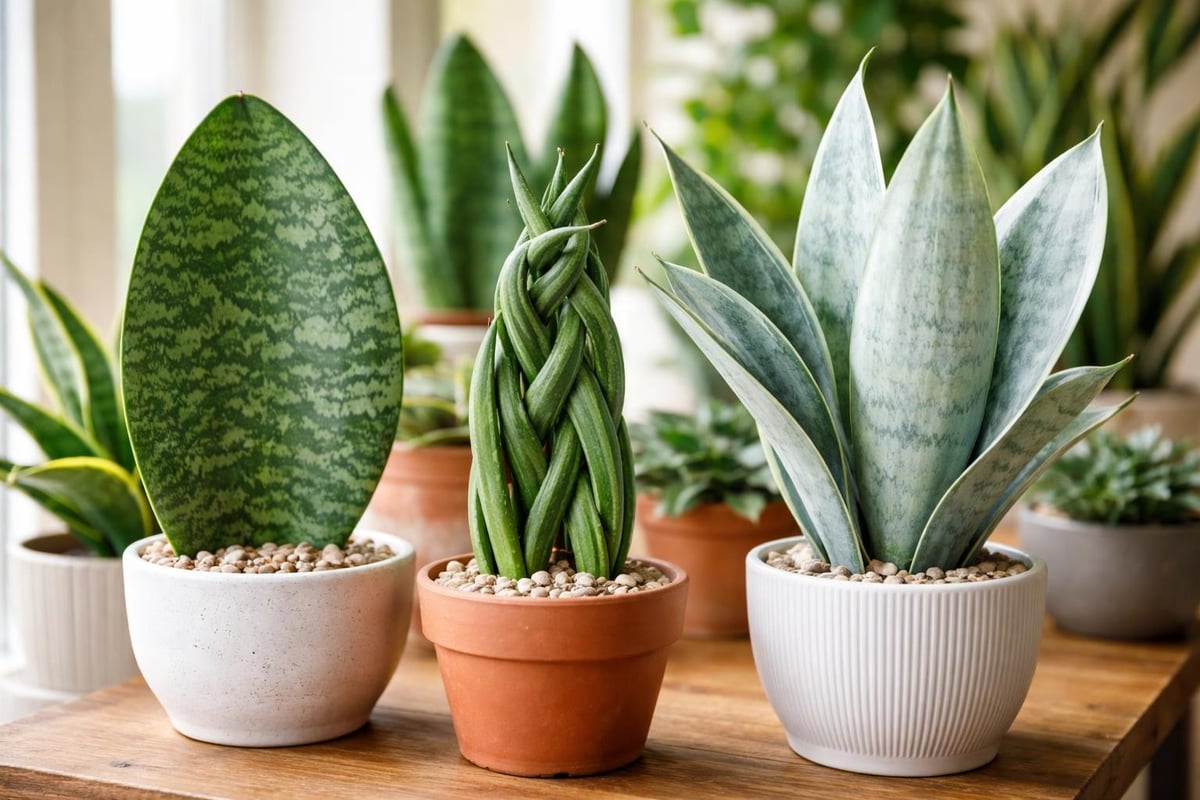 Rare snake plant varieties