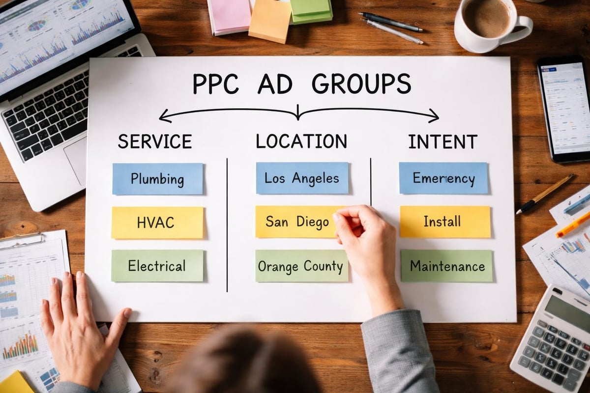 PPC campaign structure