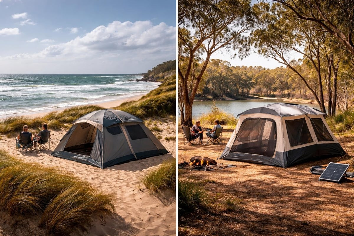 Tent setup considerations