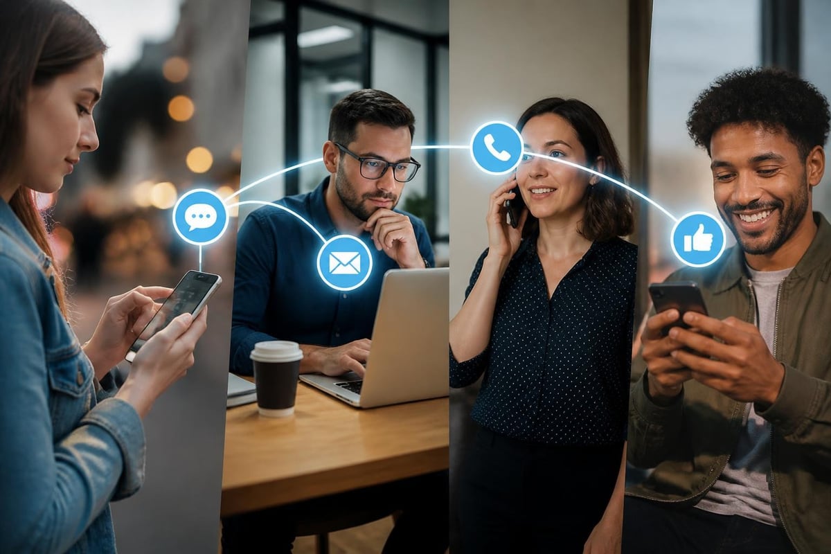 Omnichannel customer journey