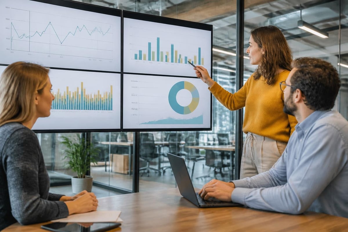 Analytics dashboard structure